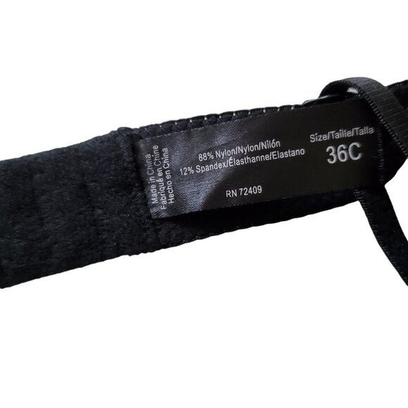 International Intimates Sexy Push Up Bra with Ribbon Lace Up Front - Picture 7 of 8